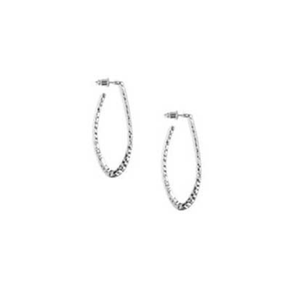 Bancroft Alton Hammered Oval Earrings